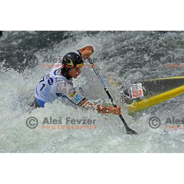 Alexander Slafkovsky (SVK) at Final of ICF Kayak-Canoe Slalom World Cup race in Tacen, Slovenia 29.6.2008. Photo by Ales Fevzer 