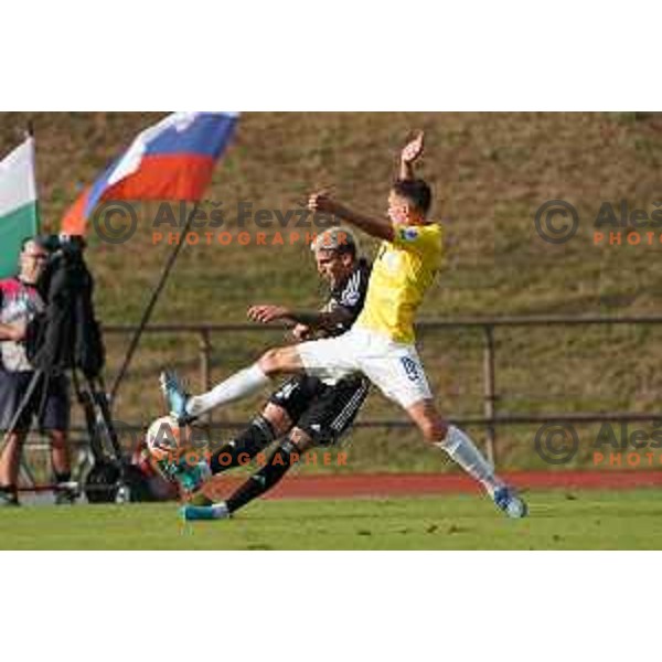 Of Bravo in action during Prva Liga Telemach 2022-2023 football match between Bravo and Mura in Ljubljana, Slovenia on July 24, 2022
