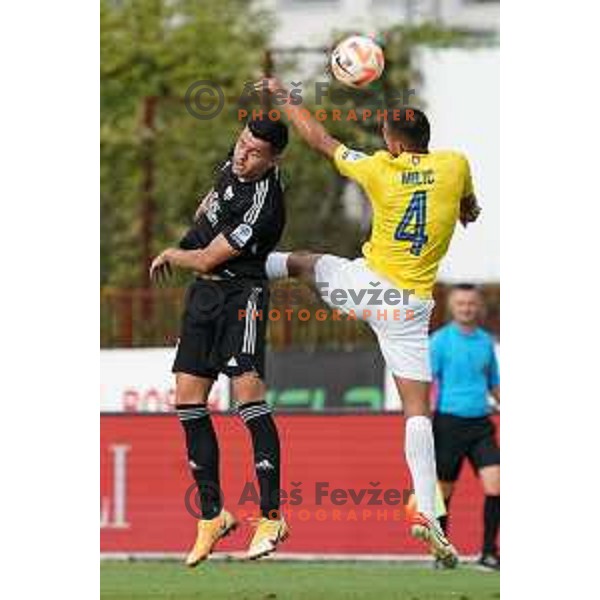 Of Bravo in action during Prva Liga Telemach 2022-2023 football match between Bravo and Mura in Ljubljana, Slovenia on July 24, 2022