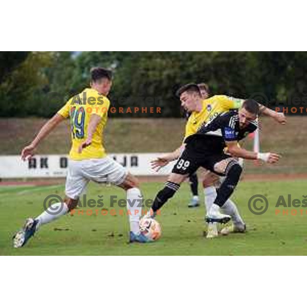Of Bravo in action during Prva Liga Telemach 2022-2023 football match between Bravo and Mura in Ljubljana, Slovenia on July 24, 2022