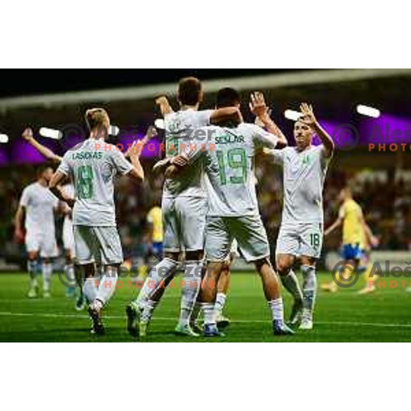 Svit Seslar in action during Prva Liga Telemach 2022-2023 football match between Koper and Olimpija at Bonifika Arena in Koper, Slovenia on August 20, 2022