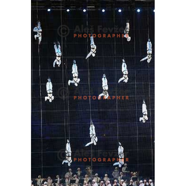Opening ceremony of 2006 Winter Olumpic games in Torino, Italy on Febraury 11, 2006