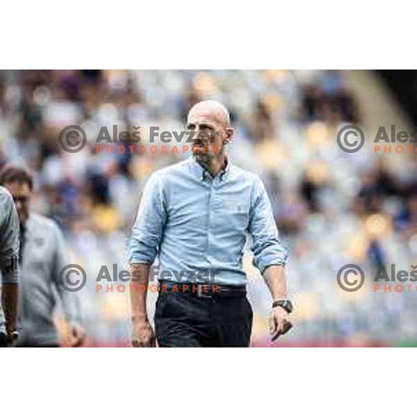 Damir Krznar, head coach of Maribor during Prva liga Telemach football match between Maribor and Celje in Ljudski vrt, Maribor, Slovenia on August 21, 2022. Photo: Jure Banfi