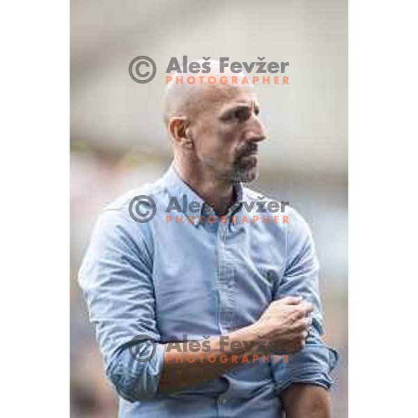 Damir Krznar, head coach of Maribor during Prva liga Telemach football match between Maribor and Celje in Ljudski vrt, Maribor, Slovenia on August 21, 2022. Photo: Jure Banfi