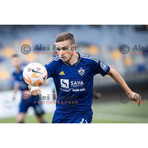 Ivan Brnic in action during Prva liga Telemach football match between Maribor and Celje in Ljudski vrt, Maribor, Slovenia on August 21, 2022. Photo: Jure Banfi