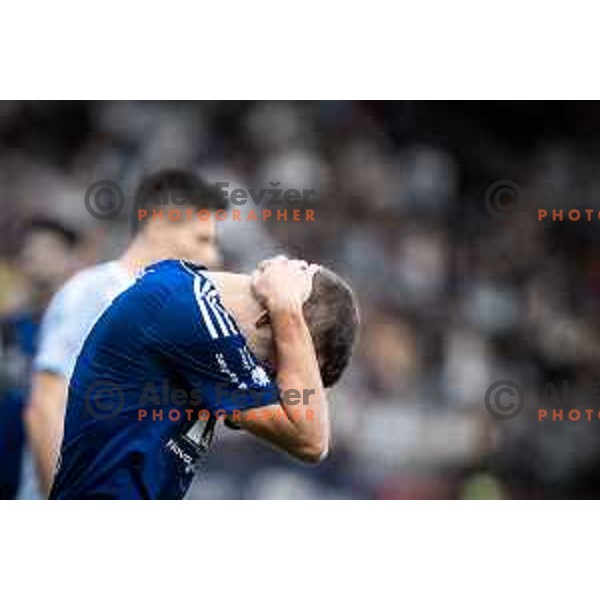 Ivan Brnic in action during Prva liga Telemach football match between Maribor and Celje in Ljudski vrt, Maribor, Slovenia on August 21, 2022. Photo: Jure Banfi