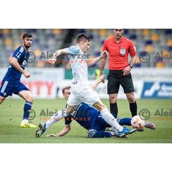 in action during Prva liga Telemach football match between Maribor and Celje in Ljudski vrt, Maribor, Slovenia on August 21, 2022. Photo: Jure Banfi