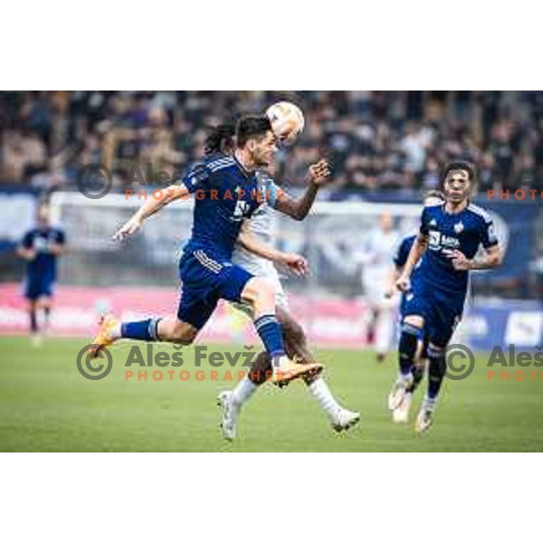 in action during Prva liga Telemach football match between Maribor and Celje in Ljudski vrt, Maribor, Slovenia on August 21, 2022. Photo: Jure Banfi