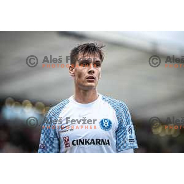 in action during Prva liga Telemach football match between Maribor and Celje in Ljudski vrt, Maribor, Slovenia on August 21, 2022. Photo: Jure Banfi