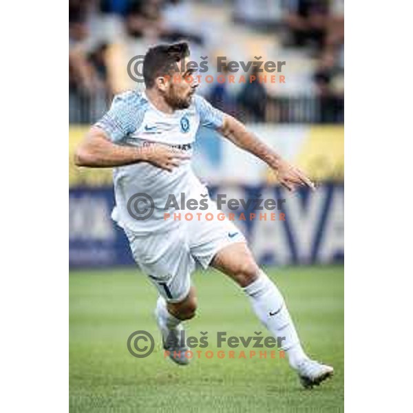 Aljosa Matko in action during Prva liga Telemach football match between Maribor and Celje in Ljudski vrt, Maribor, Slovenia on August 21, 2022. Photo: Jure Banfi