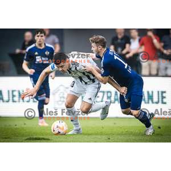 in action during Prva liga Telemach football match between Mura and Maribor in Fazanerija, Murska Sobota, Slovenia on August 28, 2022. Photo: Jure Banfi