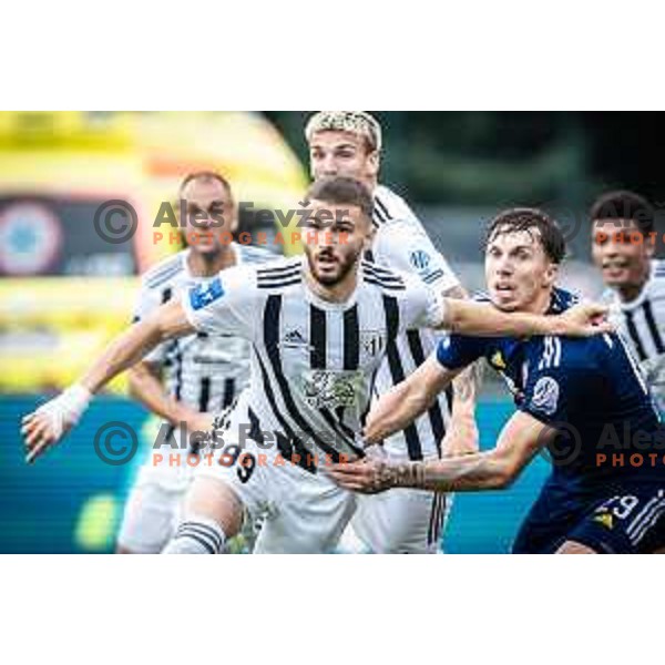 in action during Prva liga Telemach football match between Mura and Maribor in Fazanerija, Murska Sobota, Slovenia on August 28, 2022. Photo: Jure Banfi