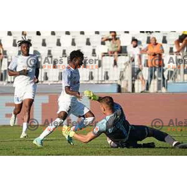 in action during Prva Liga Telemach 2022-2023 football match between Koper and Celje at Bonifika Arena in Koper, Slovenia on September 2, 2022