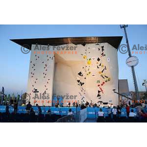 IFSC-Climbing World Cup lead in Koper, Slovenia on. September 2, 2022