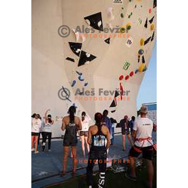 IFSC-Climbing World Cup lead in Koper, Slovenia on. September 2, 2022