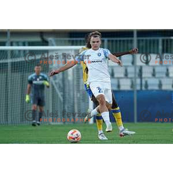 in action during Prva Liga Telemach 2022-2023 football match between Koper and Celje at Bonifika Arena in Koper, Slovenia on September 2, 2022