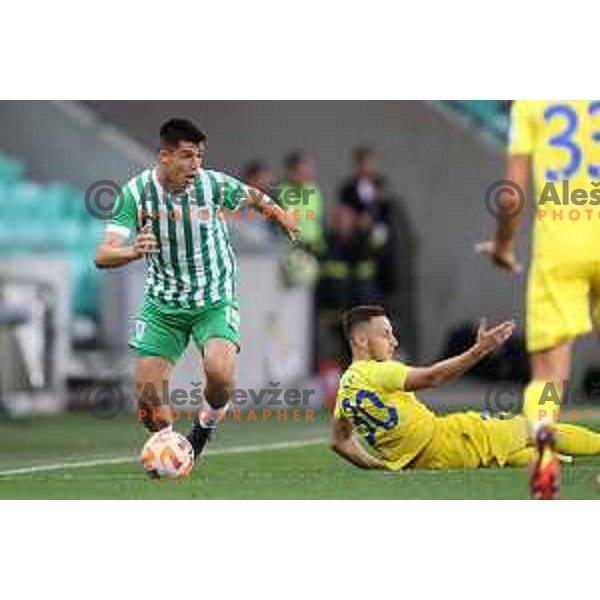 Svit Seslar in action during Prva Liga Telemach 2022-2023 football match between Olimpija and Domzale in SRC Stozice, Ljubljana, Slovenia on September 3, 2022
