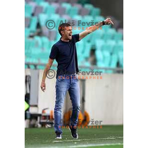 Simon Rozman during Prva Liga Telemach 2022-2023 football match between Olimpija and Domzale in SRC Stozice, Ljubljana, Slovenia on September 4, 2022