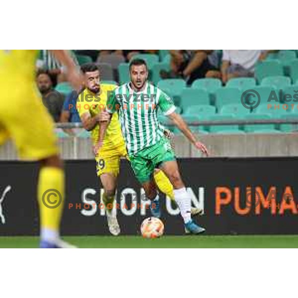 Arnel Jakupovic during Prva Liga Telemach 2022-2023 football match between Olimpija and Domzale in SRC Stozice, Ljubljana, Slovenia on September 4, 2022