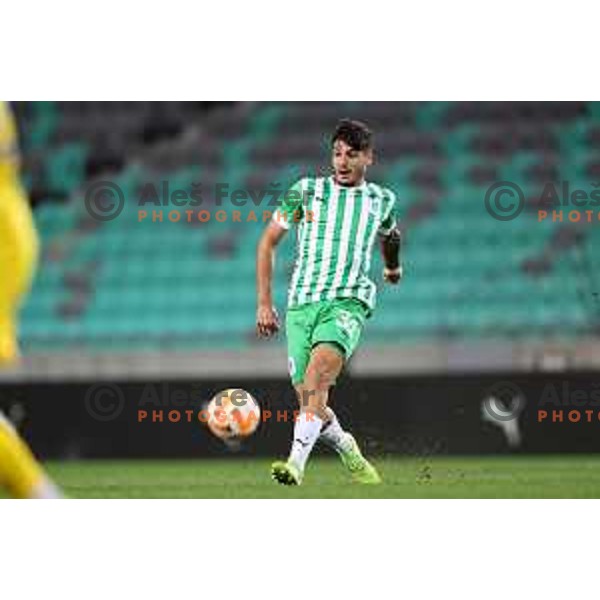 Agustin Doffo during Prva Liga Telemach 2022-2023 football match between Olimpija and Domzale in SRC Stozice, Ljubljana, Slovenia on September 3, 2022