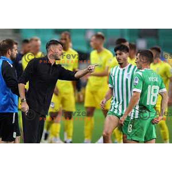 Albert Riera during Prva Liga Telemach 2022-2023 football match between Olimpija and Domzale in SRC Stozice, Ljubljana, Slovenia on September 4, 2022