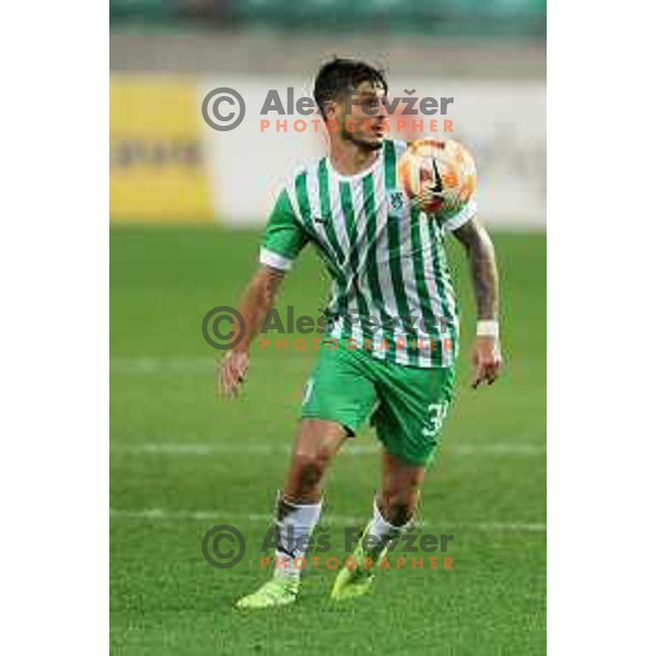 Agustin Doffo and Benjamin Markus during Prva Liga Telemach 2022-2023 football match between Olimpija and Domzale in SRC Stozice, Ljubljana, Slovenia on September 3, 2022