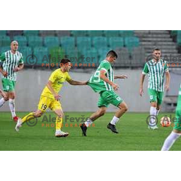Svit Seslar in action during Prva Liga Telemach 2022-2023 football match between Olimpija and Domzale in SRC Stozice, Ljubljana, Slovenia on September 3, 2022