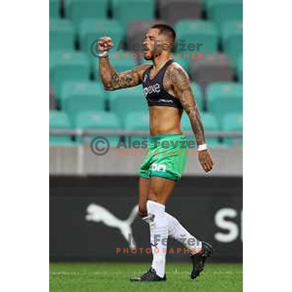 Rui Pedro during Prva Liga Telemach 2022-2023 football match between Olimpija and Domzale in SRC Stozice, Ljubljana, Slovenia on September 3, 2022