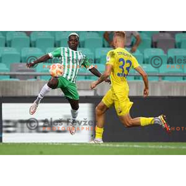 during Prva Liga Telemach 2022-2023 football match between Olimpija and Domzale in SRC Stozice, Ljubljana, Slovenia on September 3, 2022