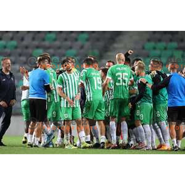 during Prva Liga Telemach 2022-2023 football match between Olimpija and Domzale in SRC Stozice, Ljubljana, Slovenia on September 3, 2022