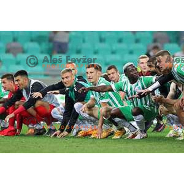 during Prva Liga Telemach 2022-2023 football match between Olimpija and Domzale in SRC Stozice, Ljubljana, Slovenia on September 3, 2022