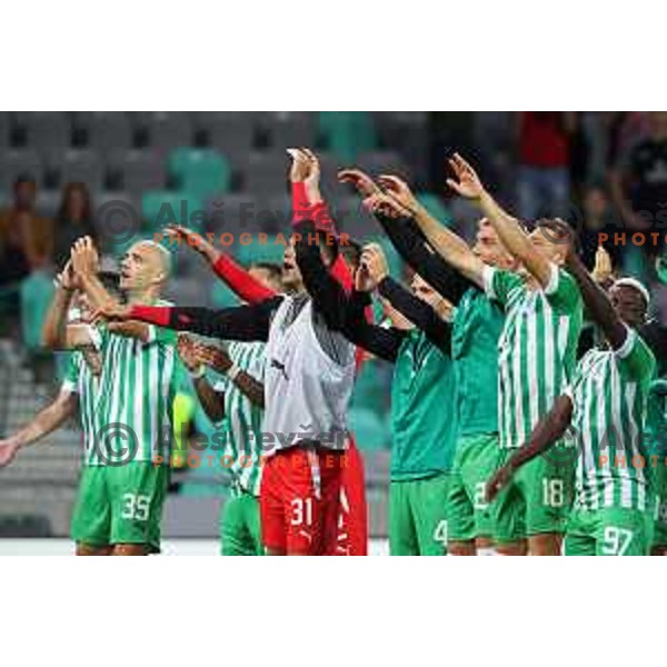 during Prva Liga Telemach 2022-2023 football match between Olimpija and Domzale in SRC Stozice, Ljubljana, Slovenia on September 3, 2022