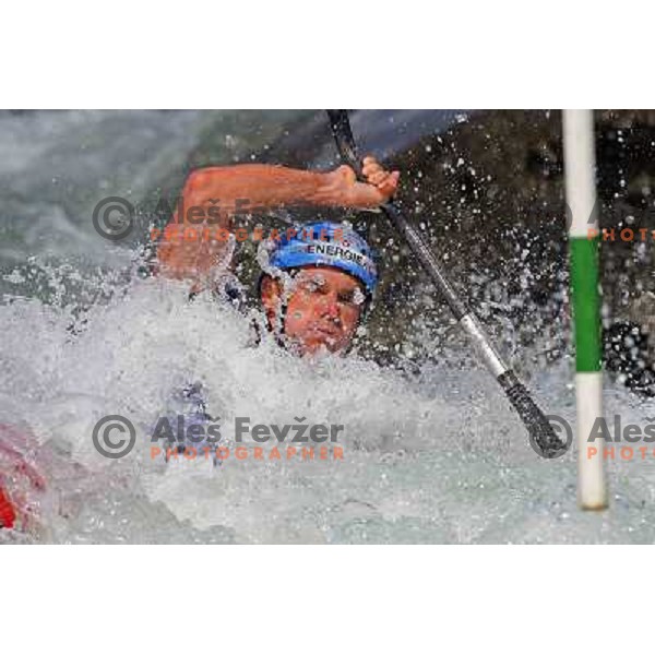 Helmut Oblinger (AUT) at qualification run at ICF Kayak&Canoe Slalom World Cup in Tacen, Ljubljana, Slovenia 28.6.2008. Photo by Ales Fevzer 