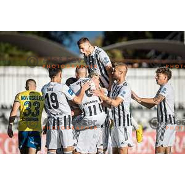 in action during Prva liga Telemach football match between Mura and Koper in Fazanerija, Murska Sobota, Slovenia on September 11, 2022. Photo: Jure Banfi
