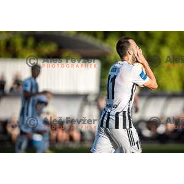 in action during Prva liga Telemach football match between Mura and Koper in Fazanerija, Murska Sobota, Slovenia on September 11, 2022. Photo: Jure Banfi