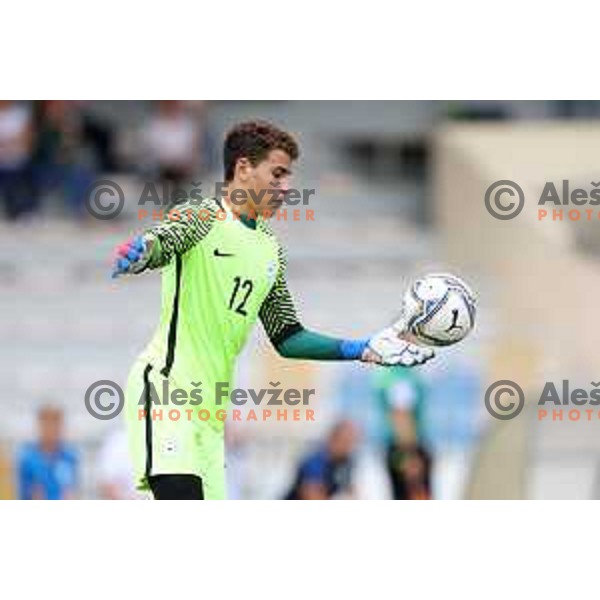 Tanej Handanovic of Slovenia during U-15 friendly football match between Italy and Slovenia in Gradisca D\'isonzo, Italy on September 15, 2022