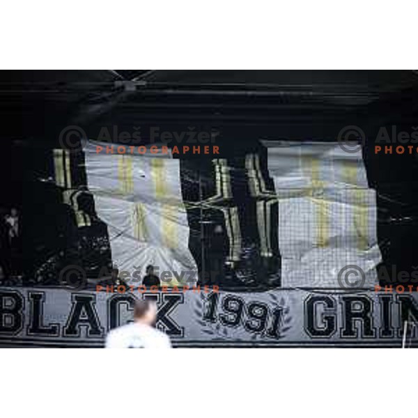 Black Gringos celebrating 31st birthday during Prva liga Telemach football match between Mura and Olimpija in Fazanerija, Murska Sobota, Slovenia on September 17, 2022. Photo: Jure Banfi