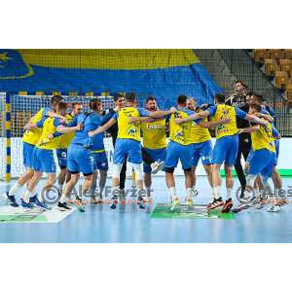 after EHF Champions League handball match between Celje Pivovarna Lasko and THW Kiel in Zlatorog Arena, Celje, Slovenia on September 21, 2022