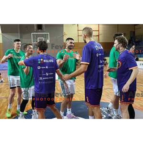 Slovenian SuperCup between Cedevita Olimpija and Helios Suns in Skofja Loka on September 23, 2022