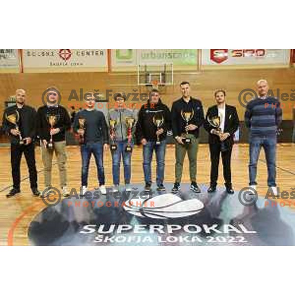 Slovenian SuperCup between Cedevita Olimpija and Helios Suns in Skofja Loka on September 23, 2022