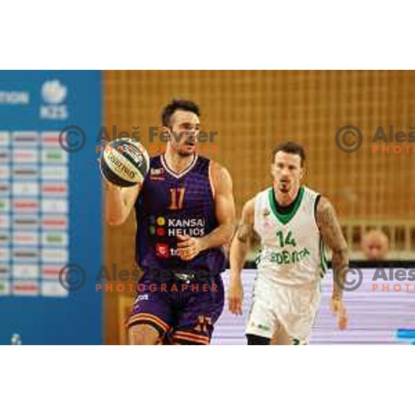 Slovenian SuperCup between Cedevita Olimpija and Helios Suns in Skofja Loka on September 23, 2022