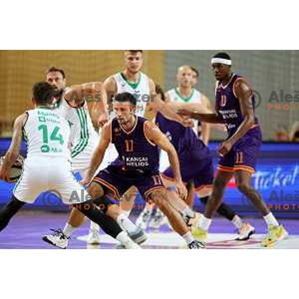 Slovenian SuperCup between Cedevita Olimpija and Helios Suns in Skofja Loka on September 23, 2022
