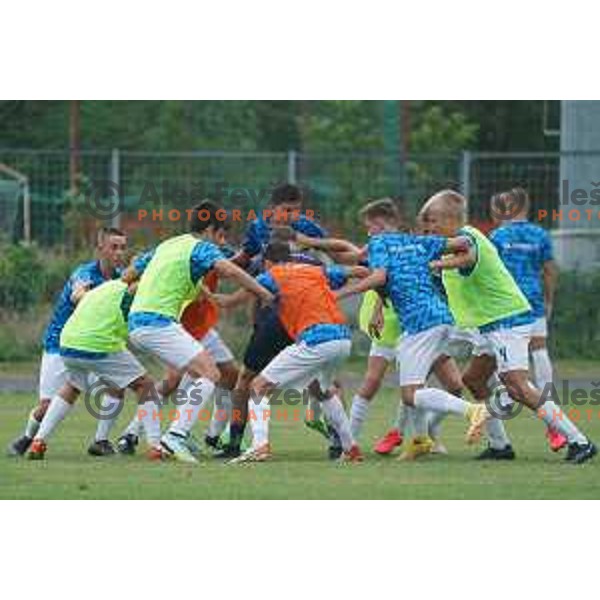 in action during U-15 friendly football match between Italy and Slovenia in Gradisca D\'isonzo, Italy on September 15, 2022