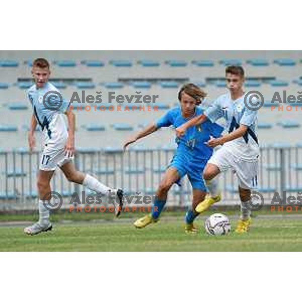 in action during U-15 friendly football match between Italy and Slovenia in Gradisca D\'isonzo, Italy on September 15, 2022