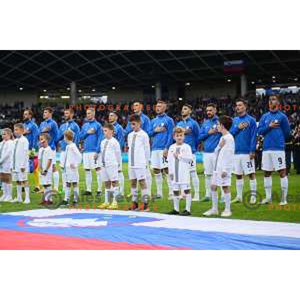 UEFA Nations League match between Slovenia and Norway in Stozice, Ljubljana, Slovenia on September 24, 2022