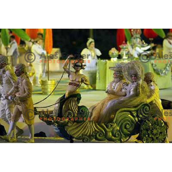 Opening ceremony of 2006 Winter Olumpic games in Torino, Italy on Febraury 11, 2006
