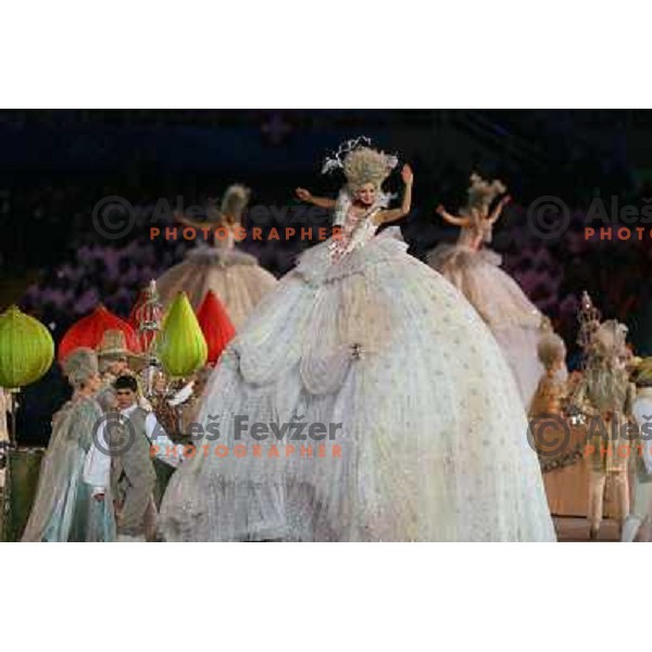 Opening ceremony of 2006 Winter Olumpic games in Torino, Italy on Febraury 11, 2006