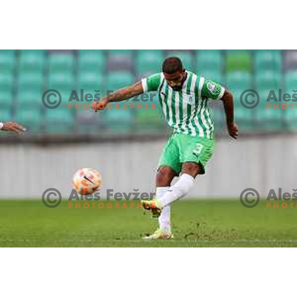 in action during Prva Liga Telemach 2022-2023 football match between Olimpija and Tabor CB 24 Sezana in SRC Stozice, Ljubljana, Slovenia on October 1, 2022