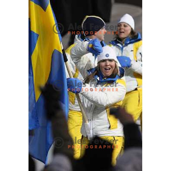 Opening ceremony of 2006 Winter Olumpic games in Torino, Italy on Febraury 11, 2006