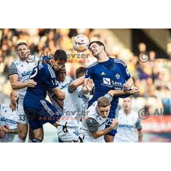 Sven Sostaric Karic in action during Prva liga Telemach football match between Maribor and Koper in Ljudski vrt, Maribor, Slovenia on October 8, 2022. Photo: Jure Banfi